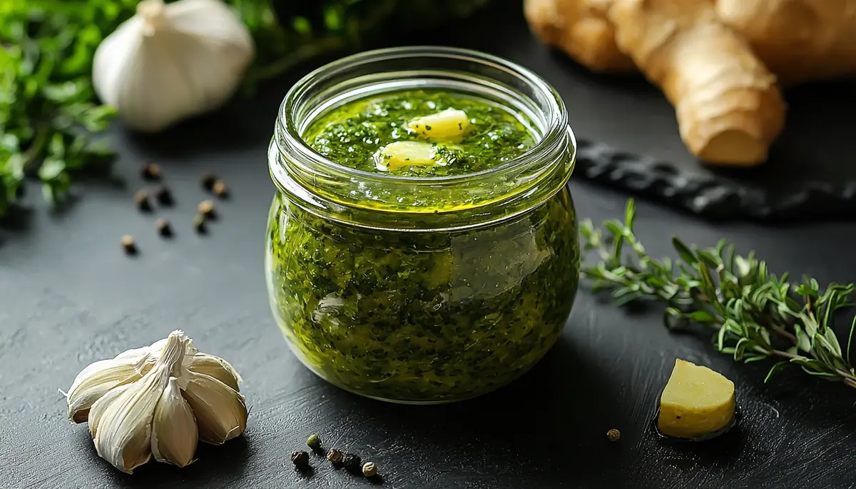recette Sauce aux herbes fraîches du jardin