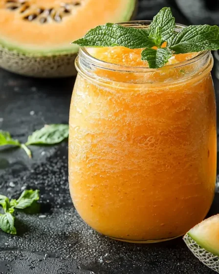 recette Smoothie melon-pêche nectar d’été