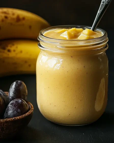 recette Smoothie prune-banane douceur d’automne