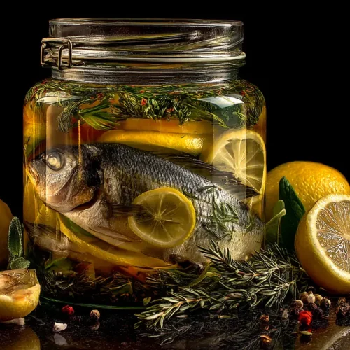 recette Daurade au four citron et herbes