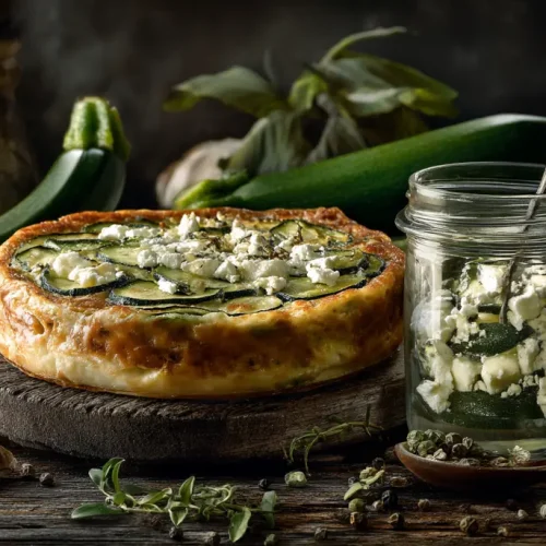 recette Galettes de courgettes et feta