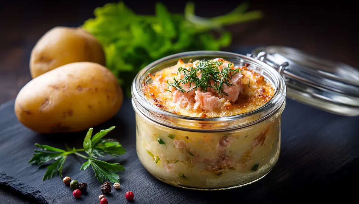 recette Parmentier de saumon aux poireaux