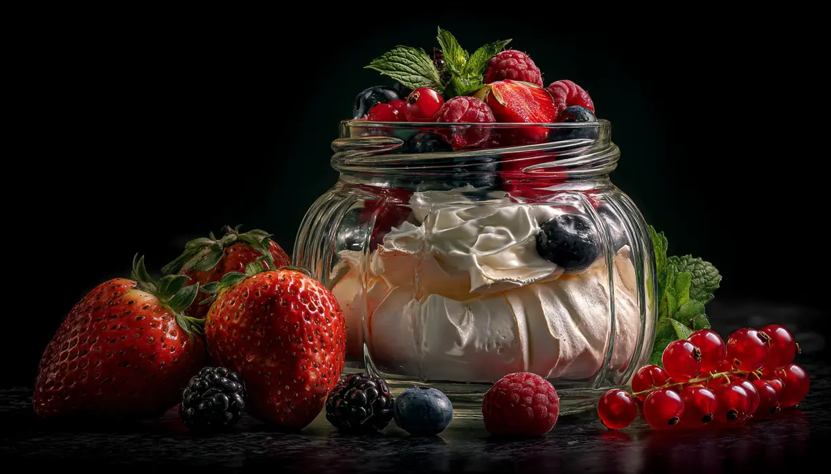 recette Pavlova aux fruits rouges
